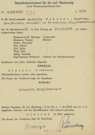 Fischer, Mathilde