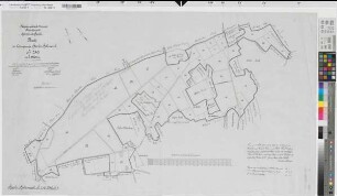 Coesfeld (Coesfeld), Teilung der Harler Holzmark, Teilungskarte Bl.1  Kopie