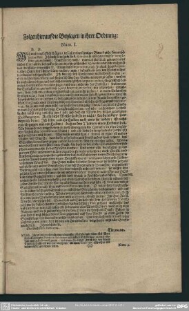 Folgen hierauf die Beylagen in ihrer Ordnung