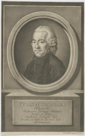 Bildnis des Felix Nyscheler
