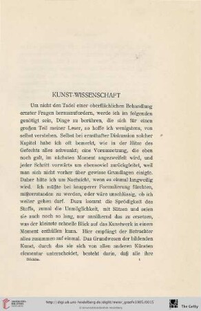 Kunst-Wissenschaft