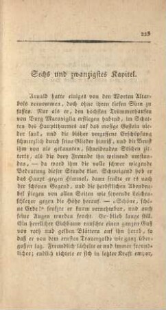 Sechs und zwanzigstes Kapitel
