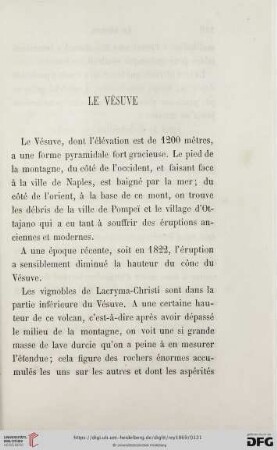 Le Vésuve