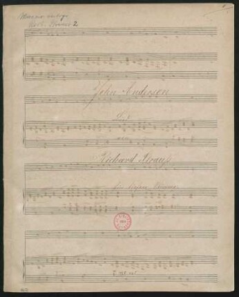 John Anderson mein Leib; V, pf; f-Moll; TrV 101; MuellerS 1959 o.Op. AV 73