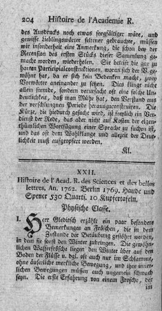 Histoire et mémoires. Ann.1762.