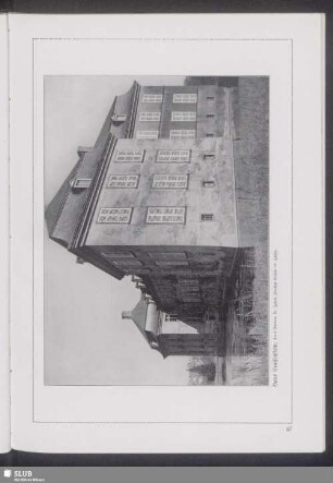 Haus Crassenstein, Kreis Beckum. 16. Jahrh. Heutige Gestalt 19. Jahrh.