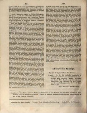 Literarische Zeitung. 16. 1849