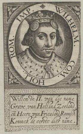 Bildnis von Willem II., König von Römisch-Deutsches Reich
