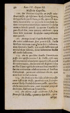 332-339, Missa in Capellis; Missa Defunctorum; Defectus Missa