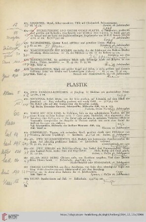 Plastik (Nr. 679-698)