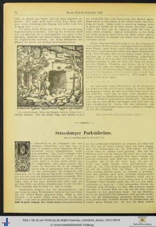 Strassburger Parkmärchen.