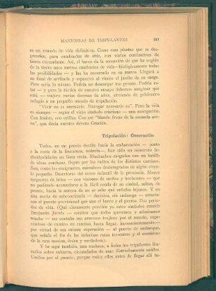 Tripulación : Generación