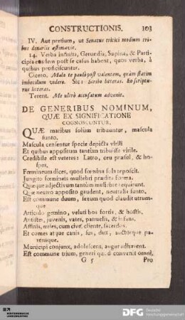 De Generibus Nominum.
