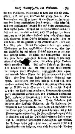Zaimka, oder Weiler von Ackerleuten bewohnt