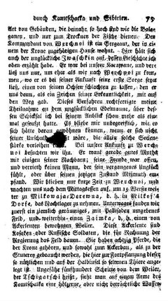 Zaimka, oder Weiler von Ackerleuten bewohnt