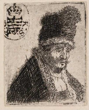 Büste eines Greises