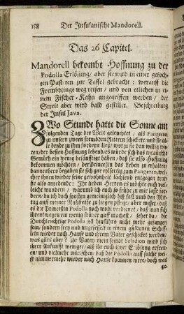 Das 26. Capitel. - Das 30. Capitel.