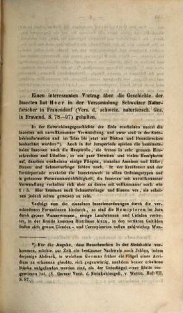 Bericht über die wissenschaftlichen Leistungen im Gebiete der Entomologie. 1849, 1849 (1851)