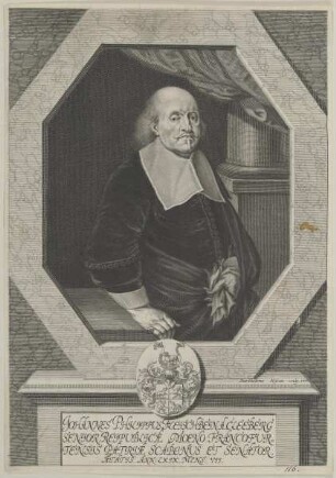 Bildnis des Johannes Philippus Fleischbein á Cleeberg