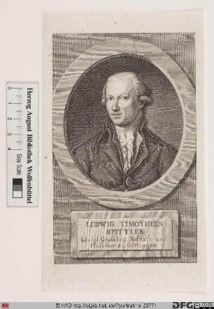 Bildnis Ludwig Timotheus Spittler (1807 Frhr. von)