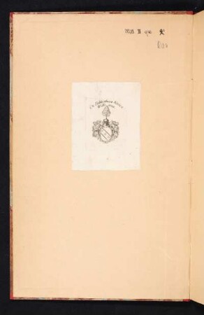 Will, Georg Andreas / Exlibris / Wappen