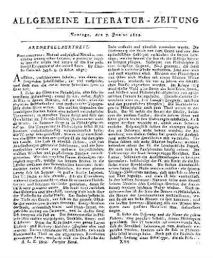 Nisbet, W.: A practical treatise in diet and on the most salutary and agreeable means of supporting life and health. Including the applications of modern chemistry to the culinary preparation of food. London: Phillips 1801