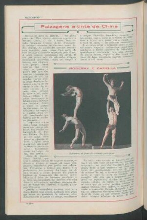 Roseray e Capella : Bailarinos de fama dos cabarets parisienses