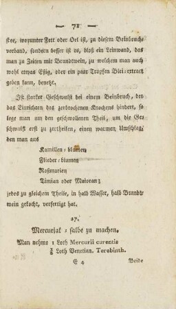 27. Mercurial-salbe zu machen