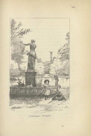 Goldfischpark i Thiergarten