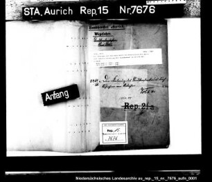 Die Aufnahme von Anleihen durch den Wegeverband des Amtes Leer und die Förderung des Straßenbaus in diesem Amt