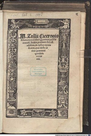 Rhetorum libri quattuor ad Herennium