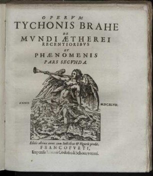 2: Operum Tychonis Brahe ... Pars .... 2