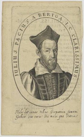 Bildnis des Julius Pacius