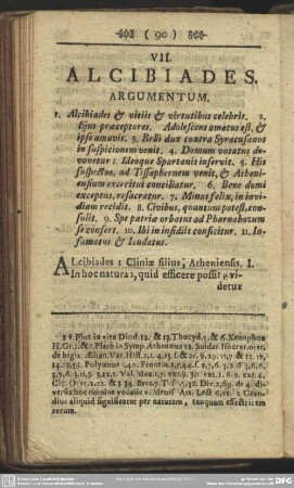 VII. Alcibiades