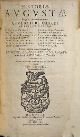 Historiae Augustae