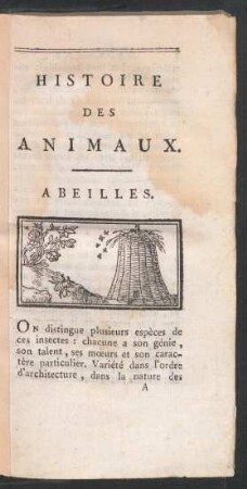 [Abeilles. - Brochet.]