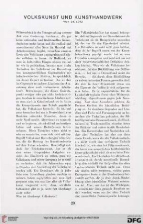 2: Volkskunst und Kunsthandwerk