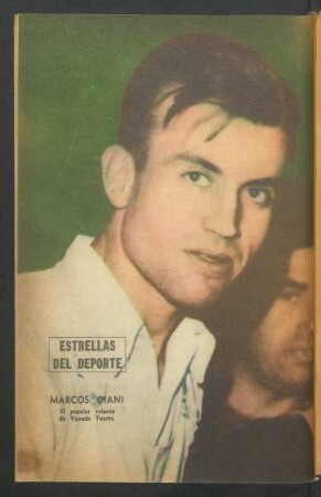 Marcos Ciani, el popular volante de Venado Tuerto - [Fotografía] : Estrellas del deporte