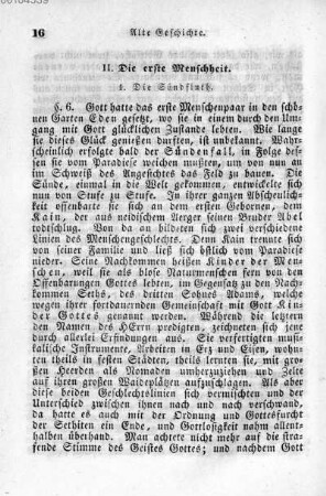 II. Die erste Menschheit