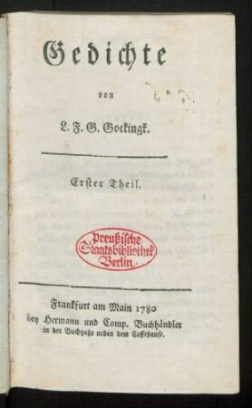 Th. 1: Gedichte