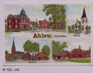 Ahlen in Westfalen - Postkarte