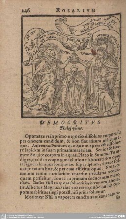 DEMOCRITUS Philosophus.