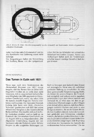 Das Turnen in Eutin seit 1821