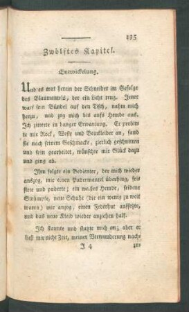 Zwölftes Kapitel. Entwickelung.