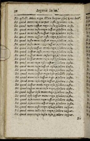Sit quod mens rogo iusto iaspar psallere iesu