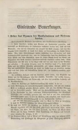 Einleitende Bemerkungen.