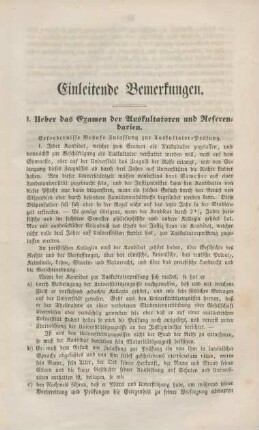 Einleitende Bemerkungen.
