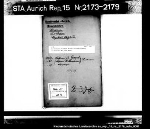 Die Kaufleute Friedrich Graepel und Reemt Reemtsma als Senatoren der Stadt Emden