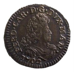 Münze, 20 Soldi, 1702