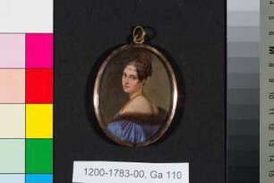 Bildnis Hofschauspielerin Johanne Christine Franziska Grösser, geb. Meyer